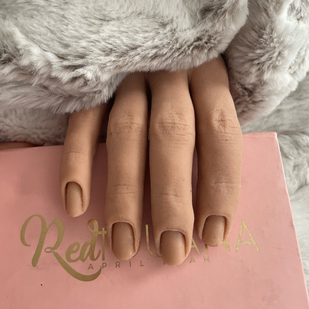 Tan Practice Hand for Nail Art